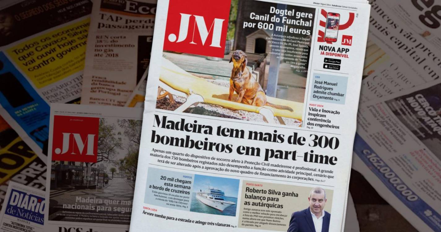 Madeira tem mais de 300 bombeiros em part-time