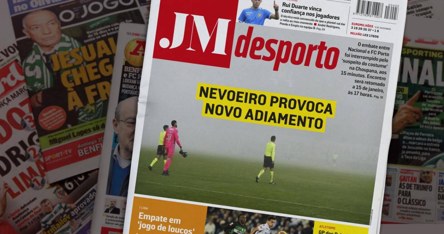 Nevoeiro provoca novo adiamento