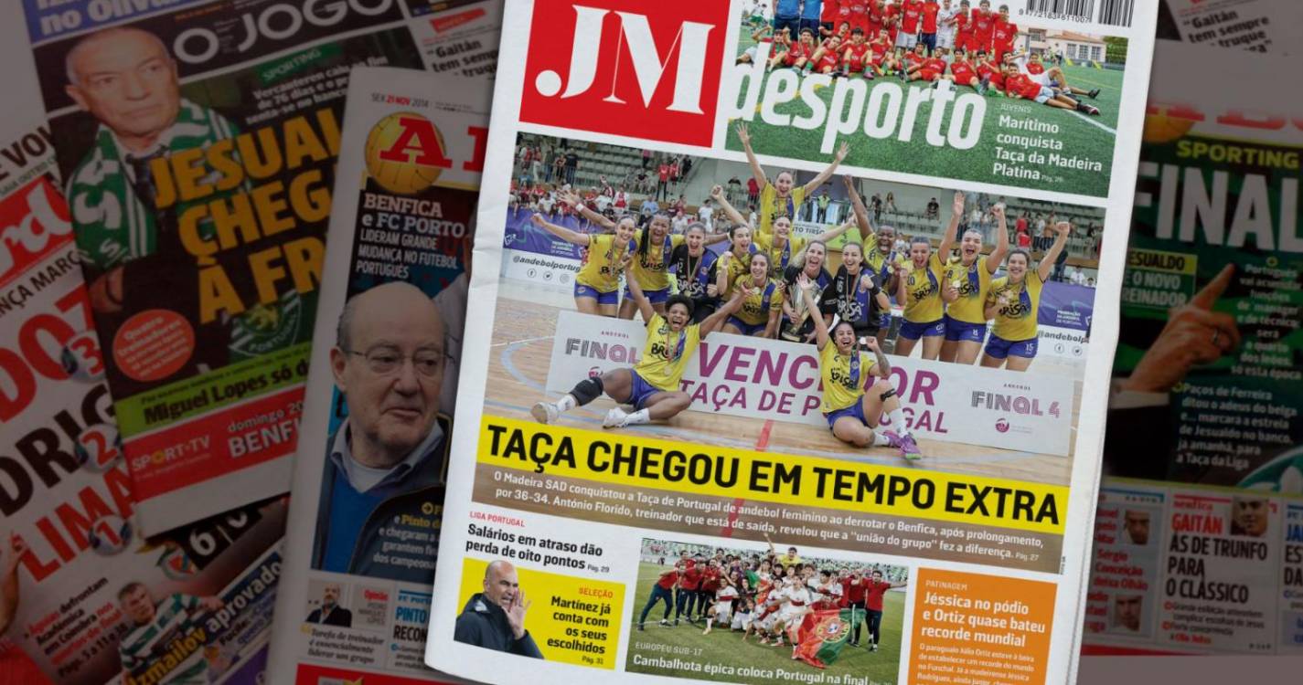 Madeira SAD: Taça chegou em tempo extra