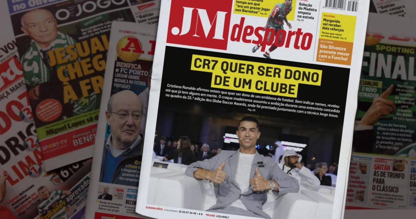 CR7 quer ser dono de um clube