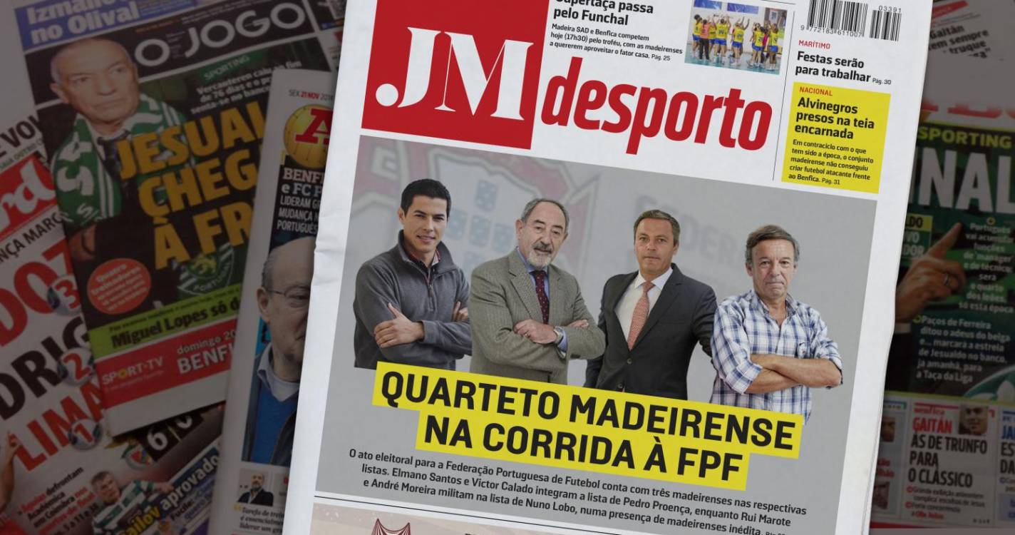 Quarteto madeirense na corrida à FPF