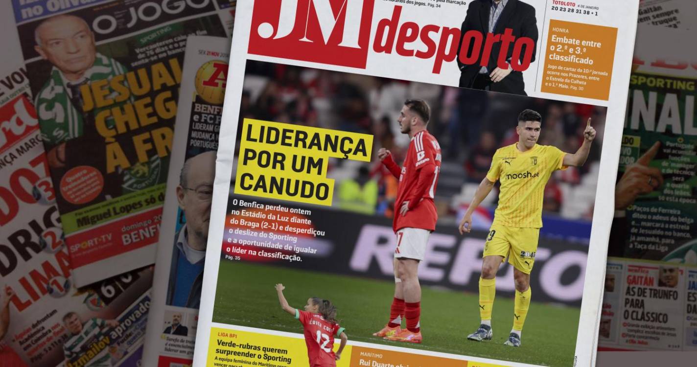 Benfica: Liderança por um canudo