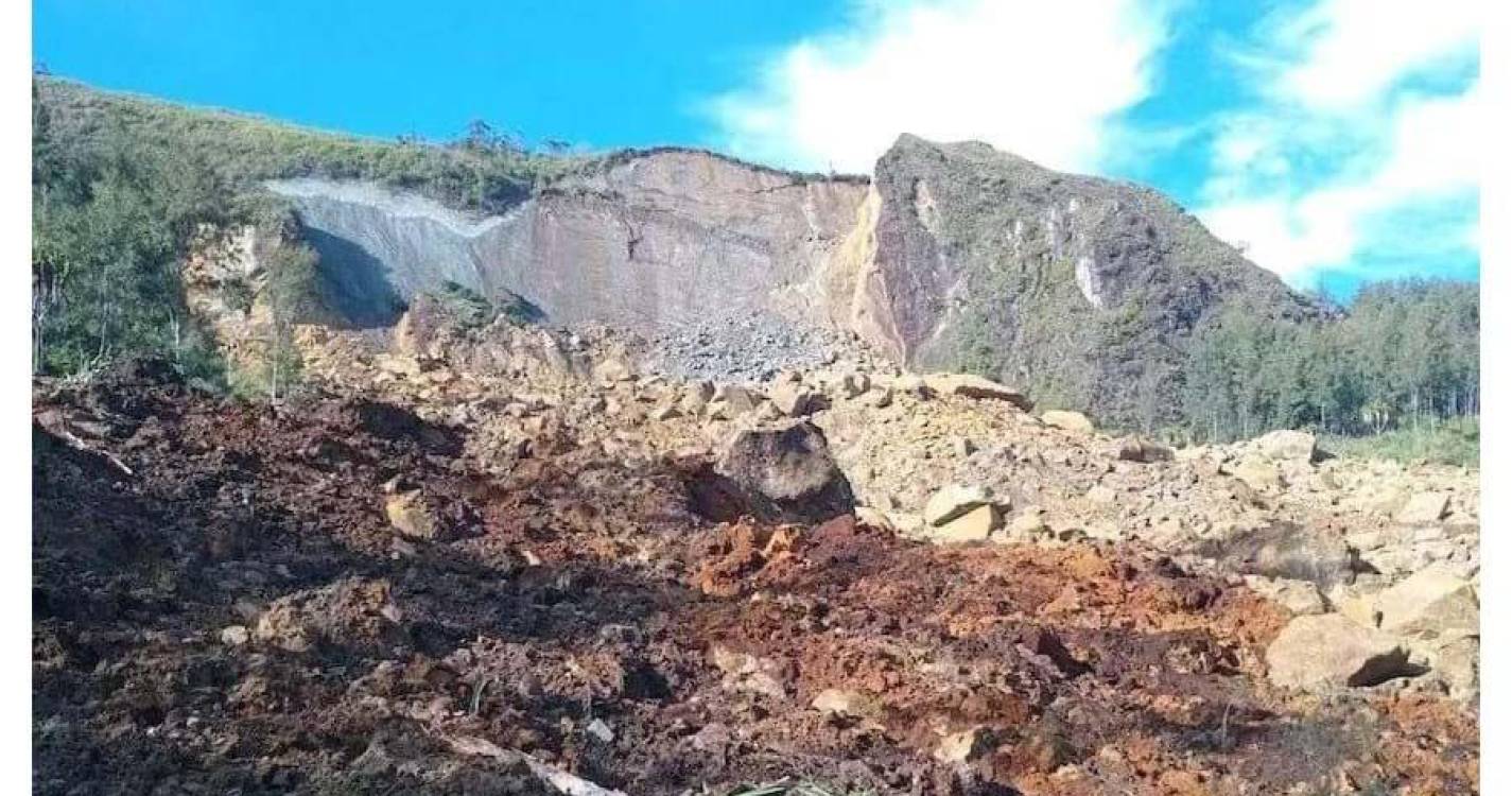 Deslizamento de terra causa mais de 100 mortos na Papua Nova Guiné