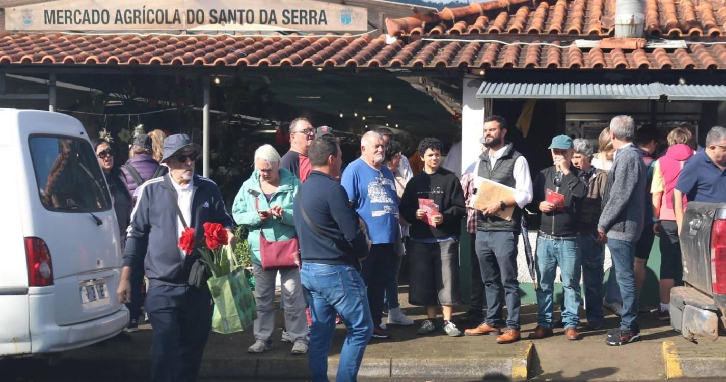 CDU dá voz às críticas sobre “estado de degradação” do Mercado Agrícola do Santo da Serra