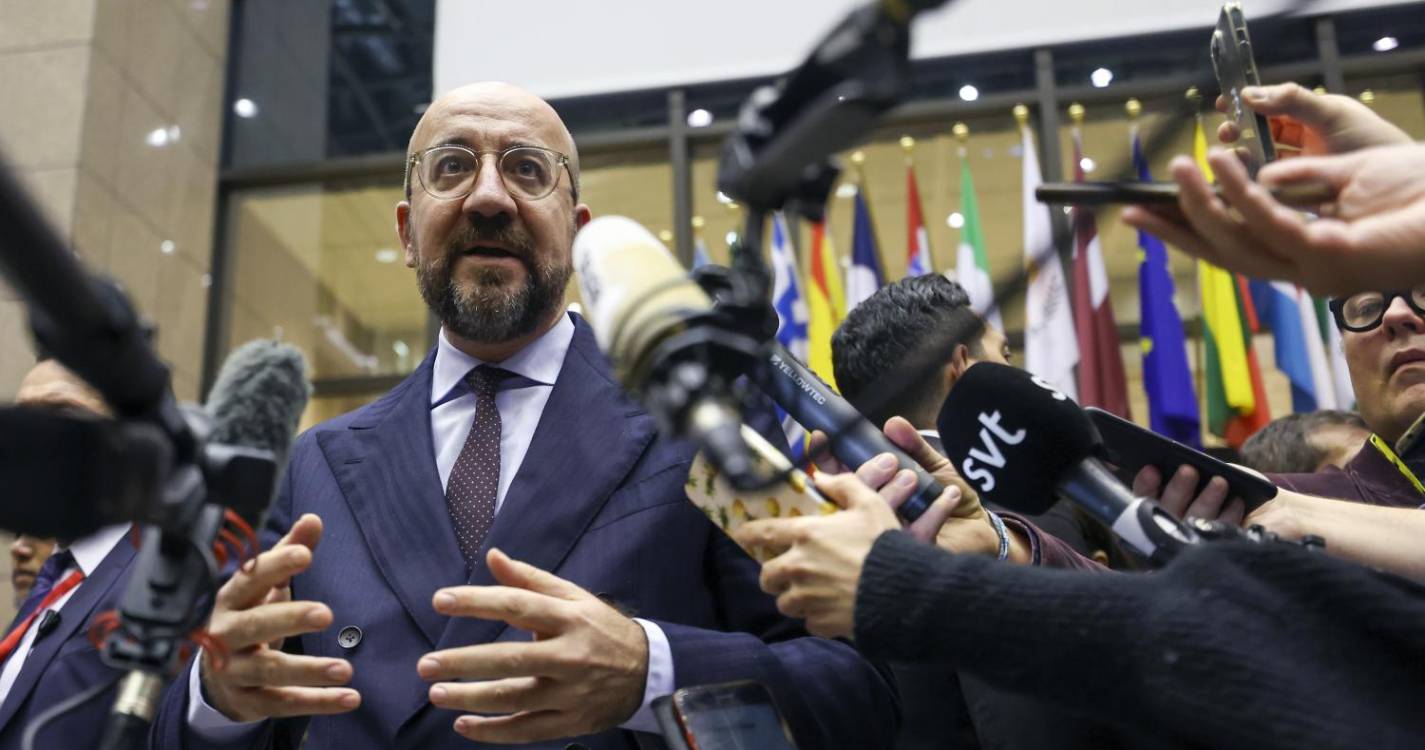 UE: Charles Michel reconhece falta de unanimidade com orçamento da UE apesar de consenso a 26