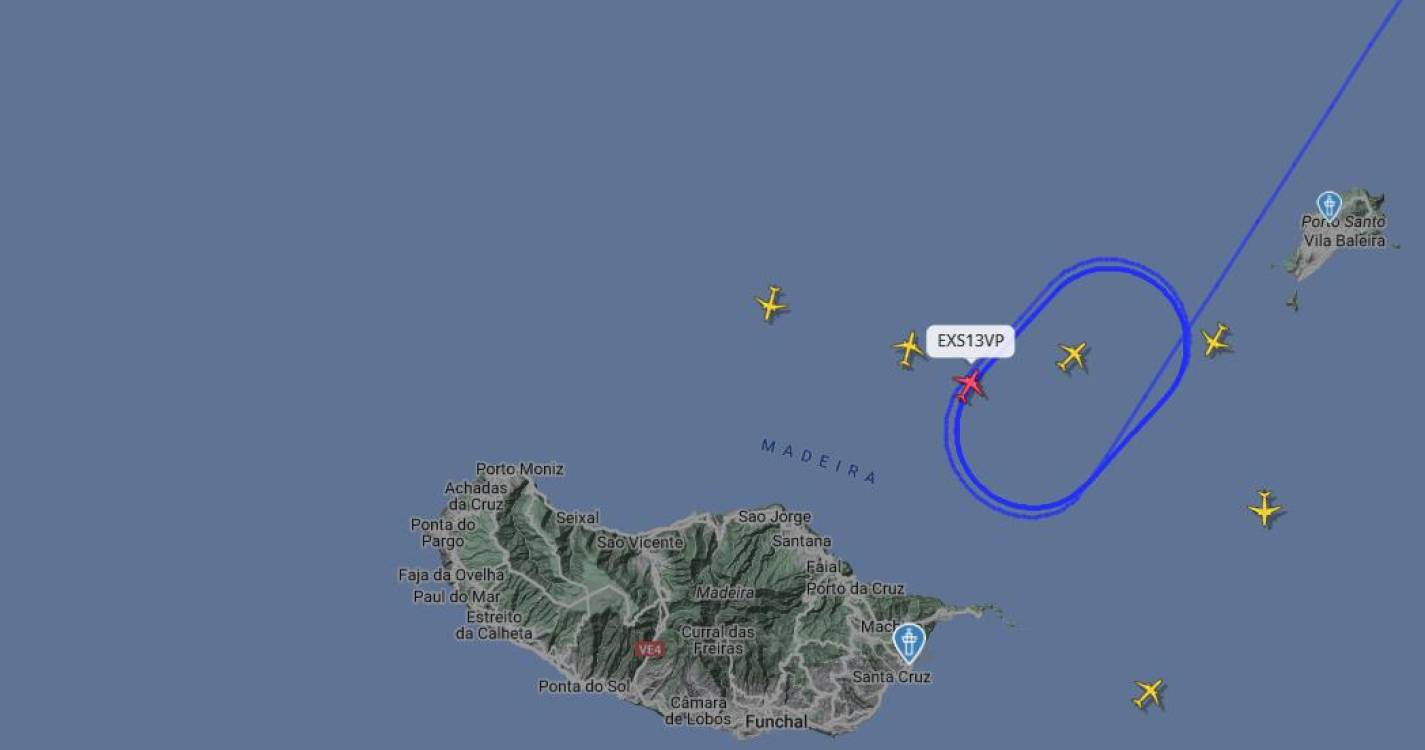 Dois voos cancelados, vários divergidos e cinco ‘às voltas’ na Madeira