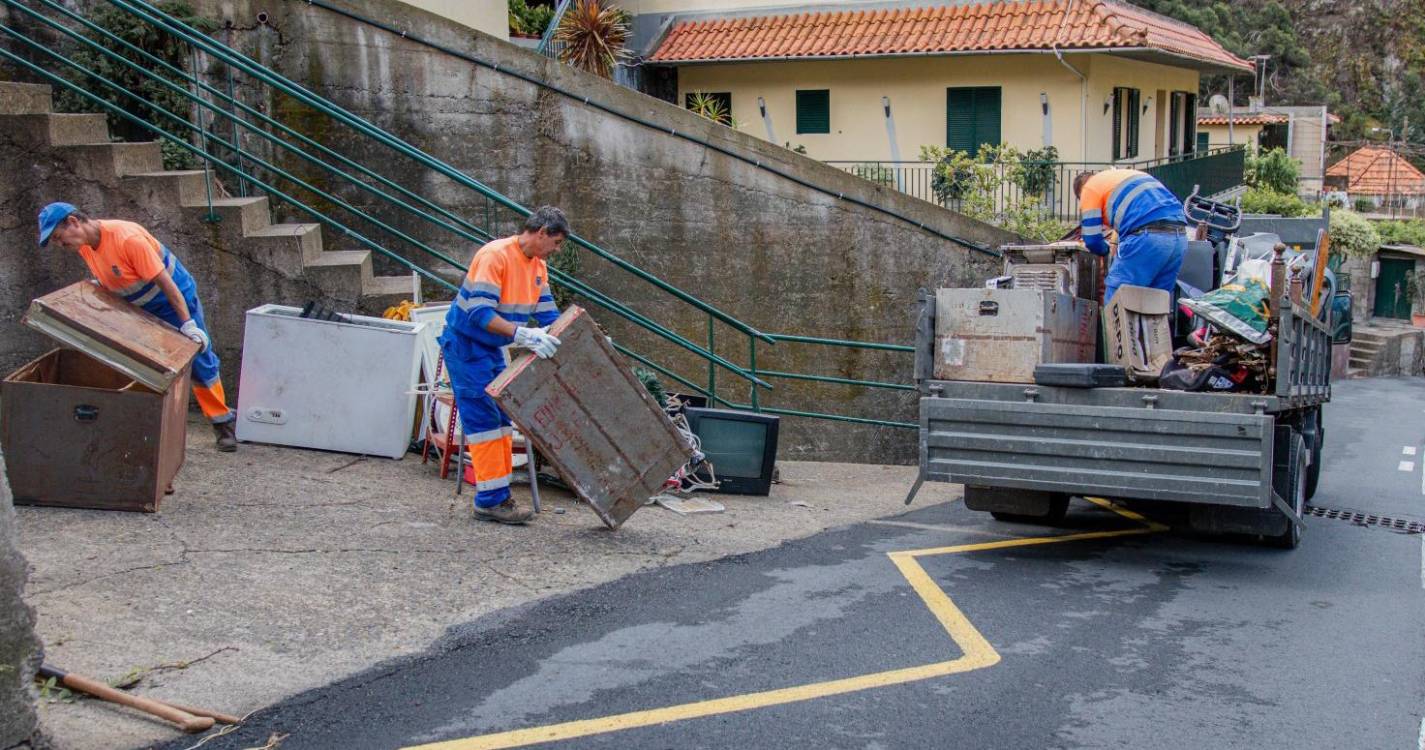 Câmara de Lobos recolheu 12 toneladas de ‘monstros’ na Semana do Ambiente