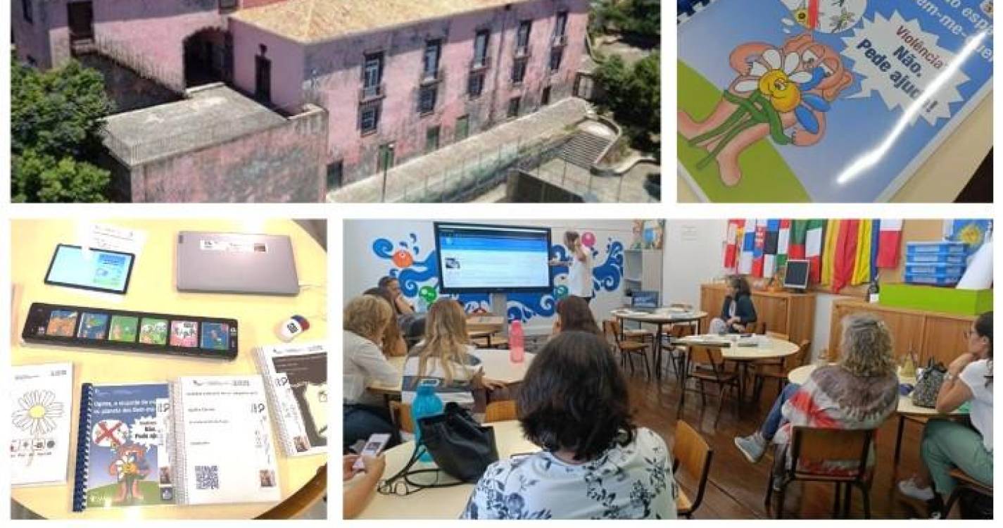 Escola da Lombada recebeu kit de livros e conteúdos em formatos acessíveis