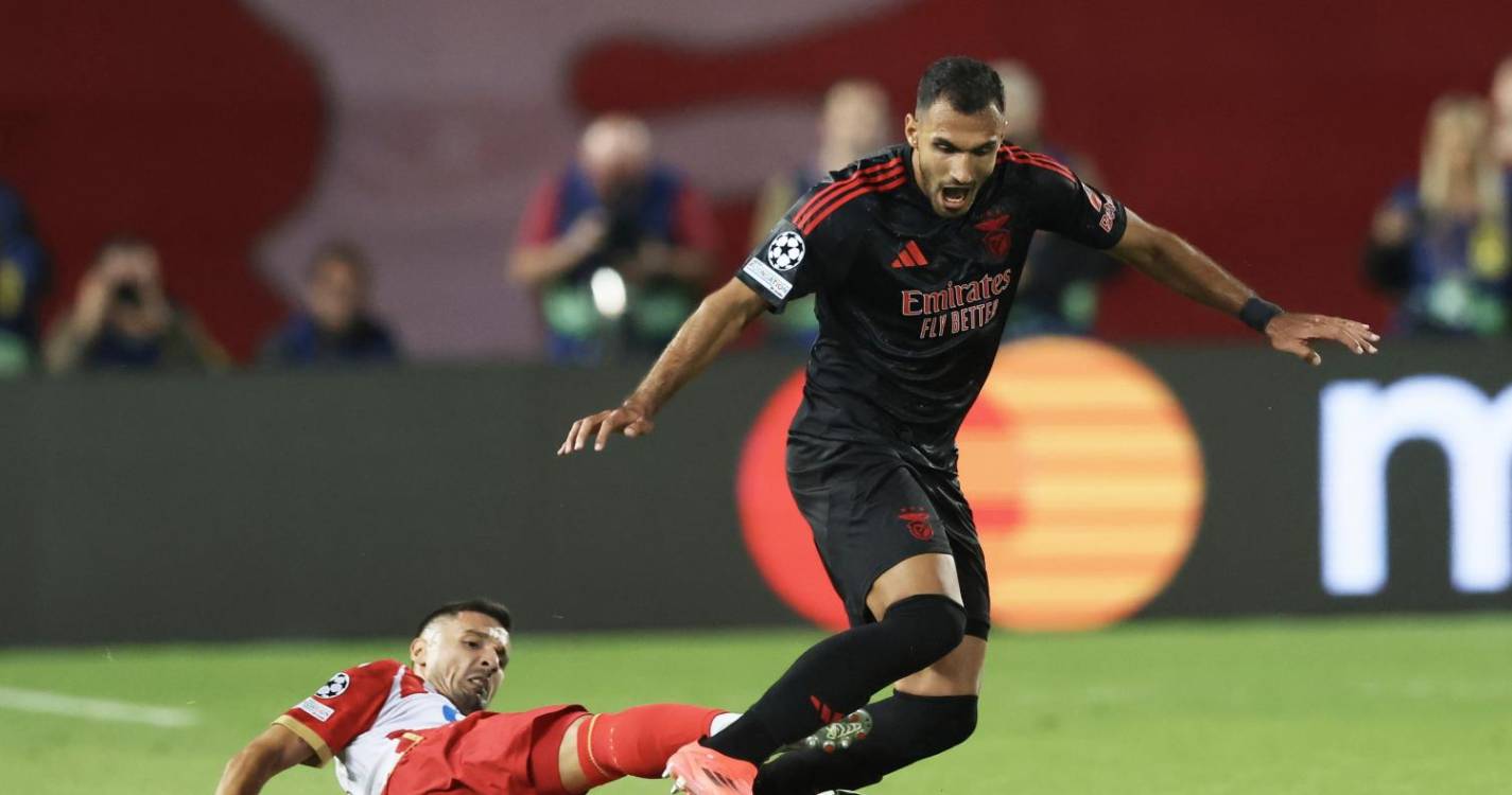 Benfica vence Estrela Vermelha