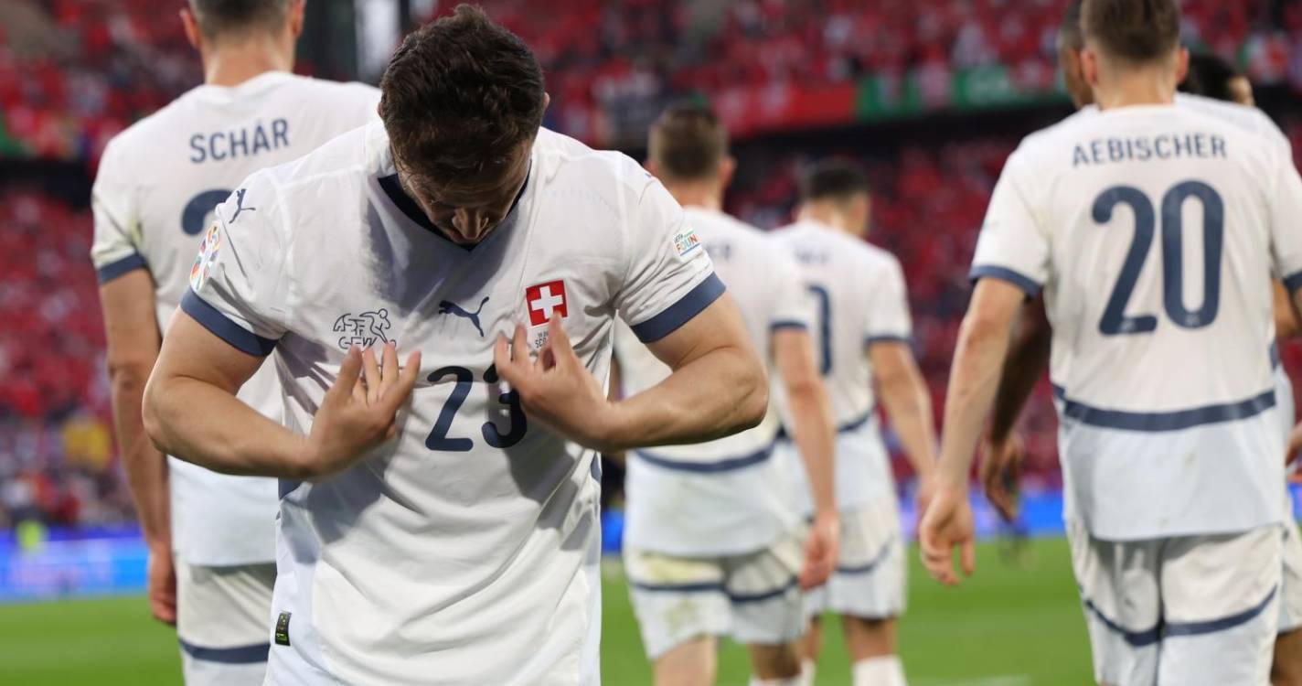 Euro2024: Suíça empata com a Escócia a fica mais próxima dos ‘oitavos’