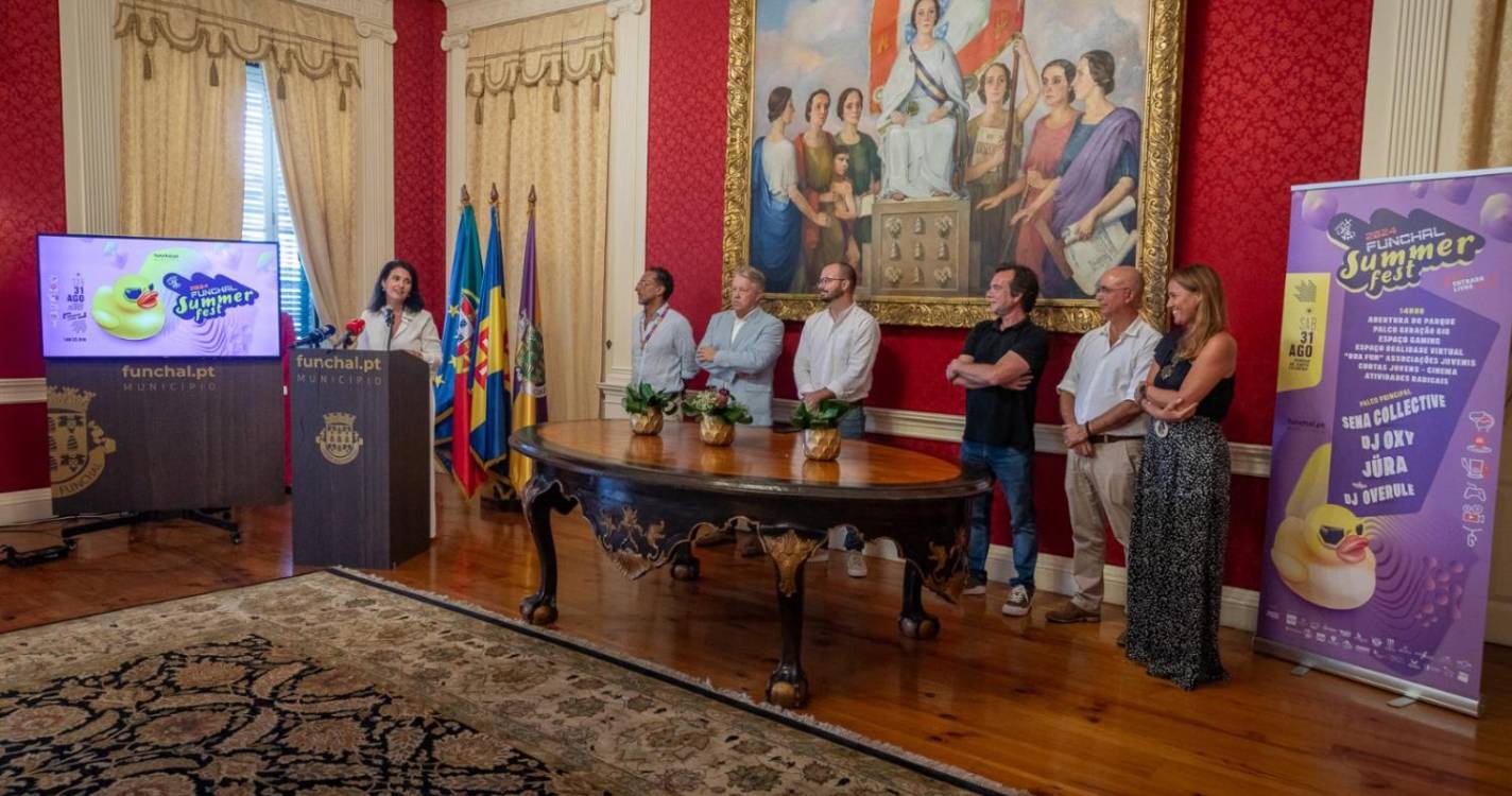 ‘Funchal Summer Fest’ leva mais de 10 horas de diversão ao Parque de Santa Catarina no sábado