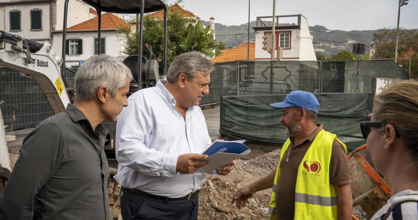 CMF realiza obras de requalificação na Praceta do Bairro do Hospital e no Parque das Cruzes