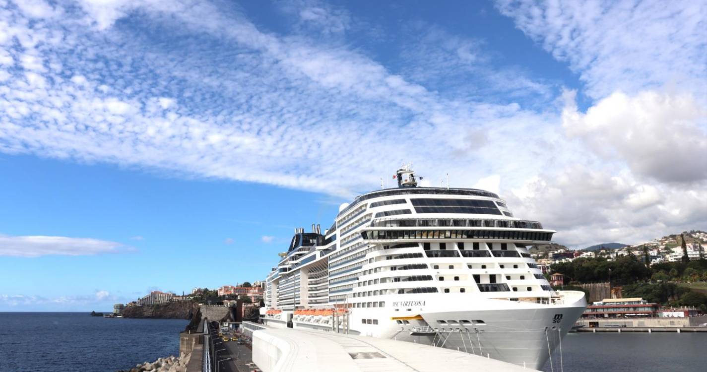 Porto do Funchal recebe 5 navios até domingo que trazem mais de 17 mil pessoas