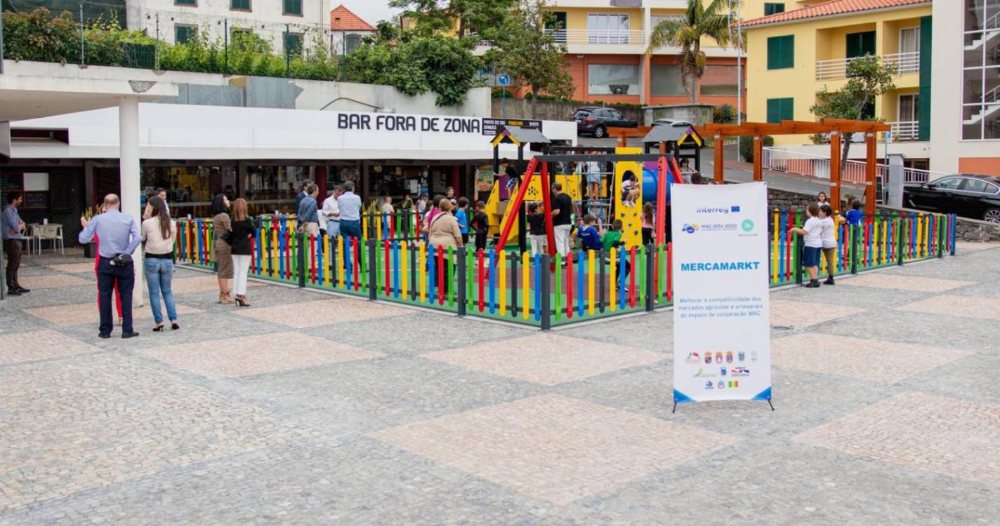 Parque infantil inaugurado no Estreito de Câmara de Lobos