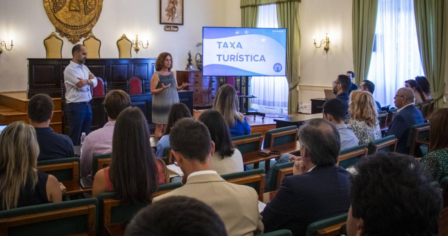 Taxa turística começa hoje a ser aplicada pela Câmara do Funchal