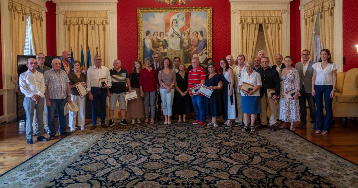 Funchal homenageou 21 trabalhadores que se aposentaram no primeiro semestre de 2024