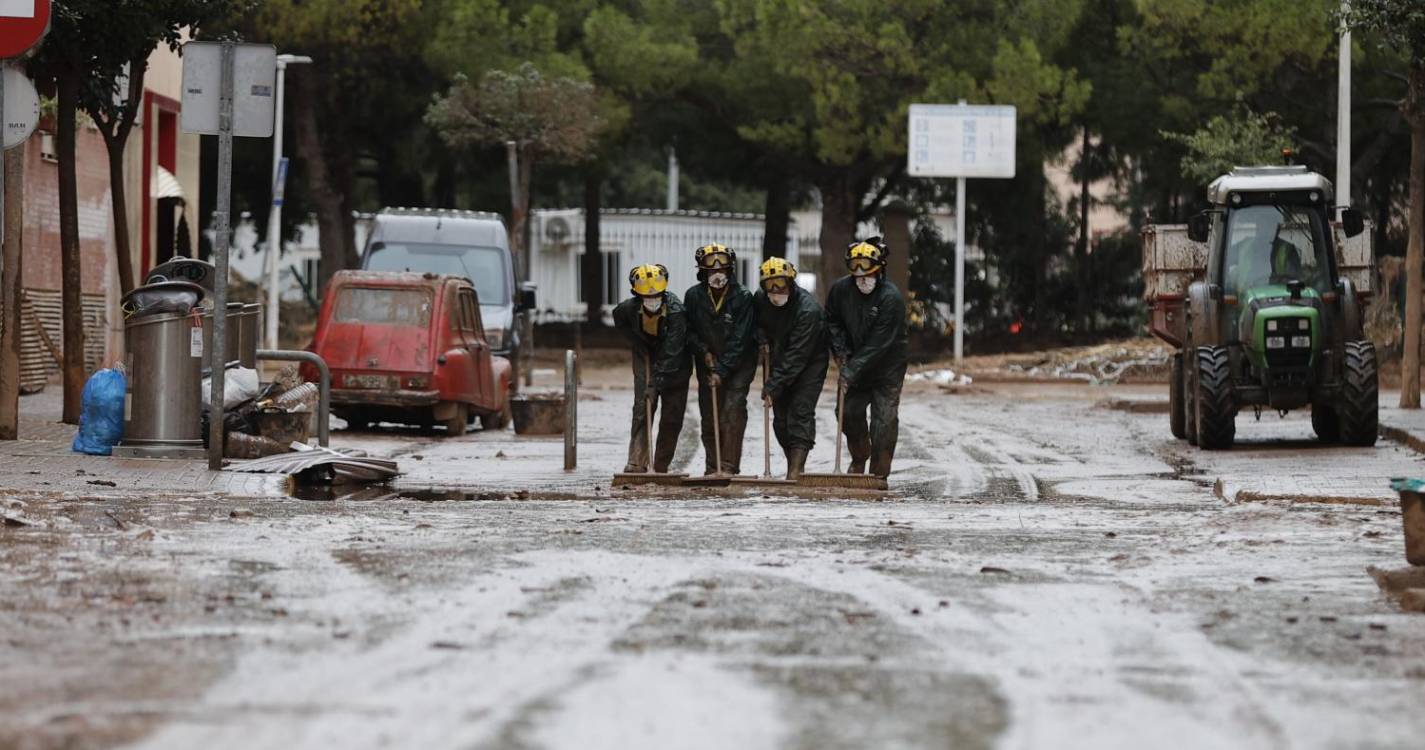 Málaga no ‘vermelho’ sob efeito de chuva forte