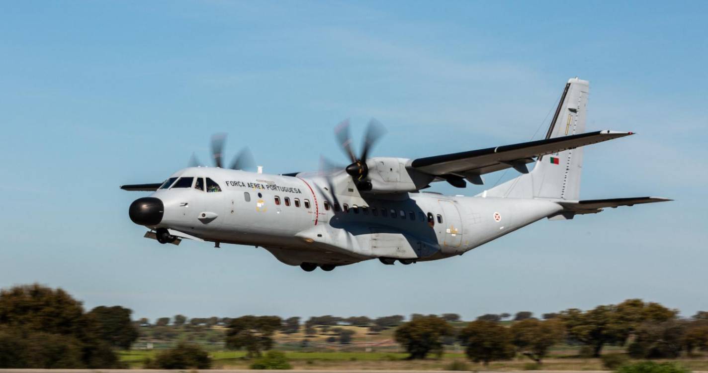 Força Aérea transportou doente entre o Porto Santo e a Madeira