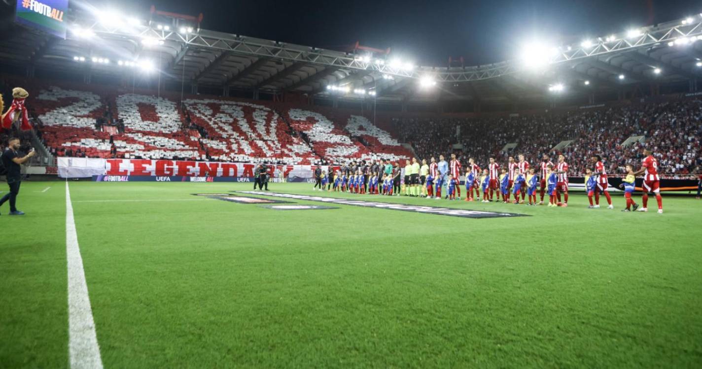 LE: Sporting de Braga derrotado em casa do Olympiacos na segunda jornada