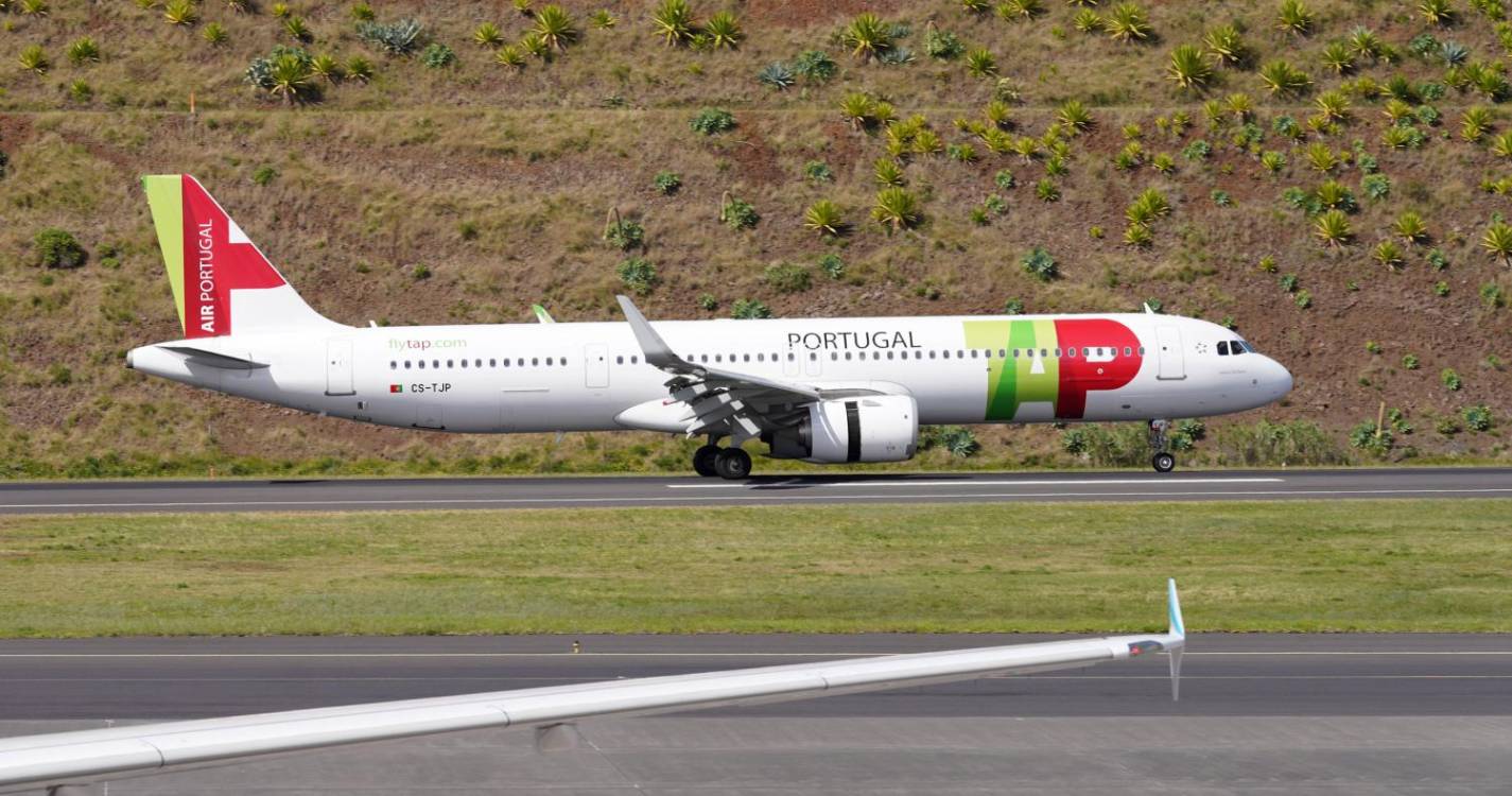 Passageiro sente-se mal a bordo de avião da TAP que saiu da Madeira com destino a Lisboa