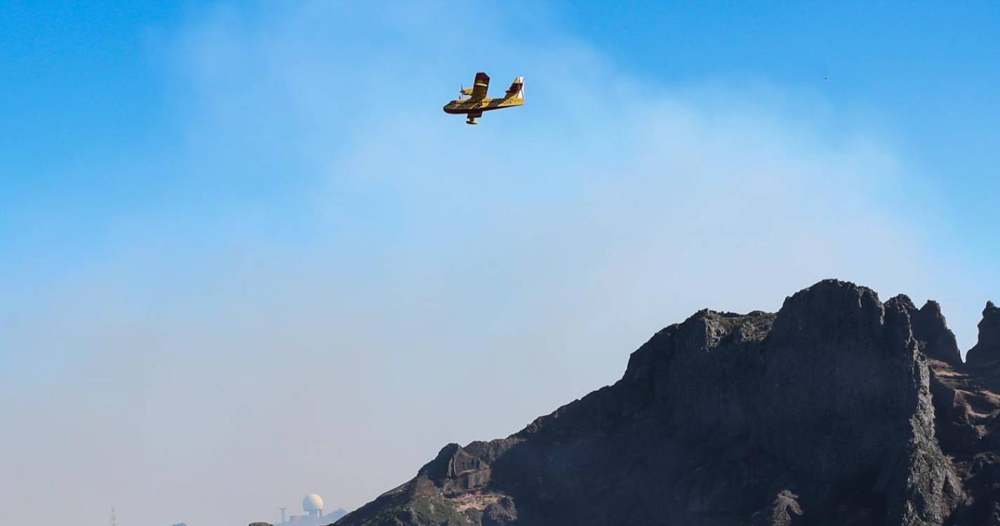 Incêndios: Fogo controlado e em fase de rescaldo mas ainda não extinto