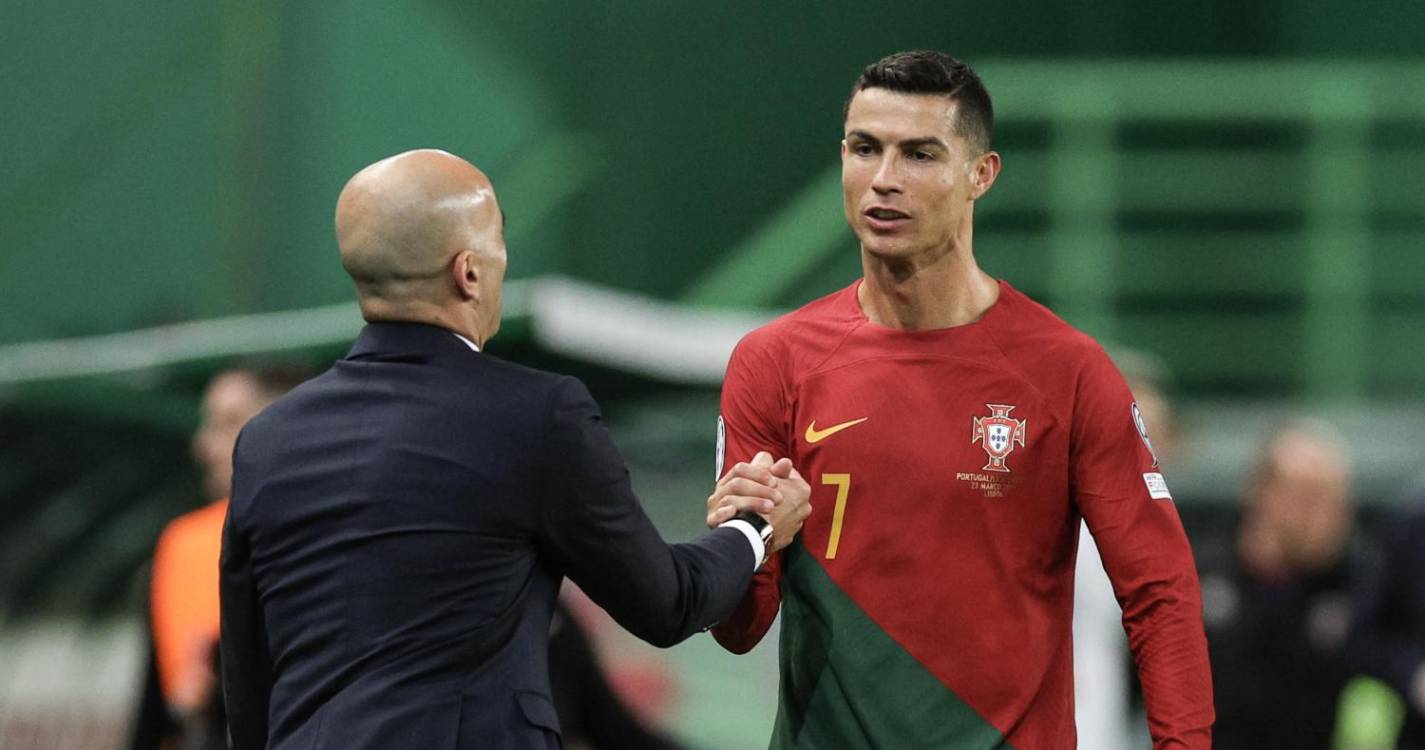 Roberto Martínez elogia mentalidade de Cristiano Ronaldo