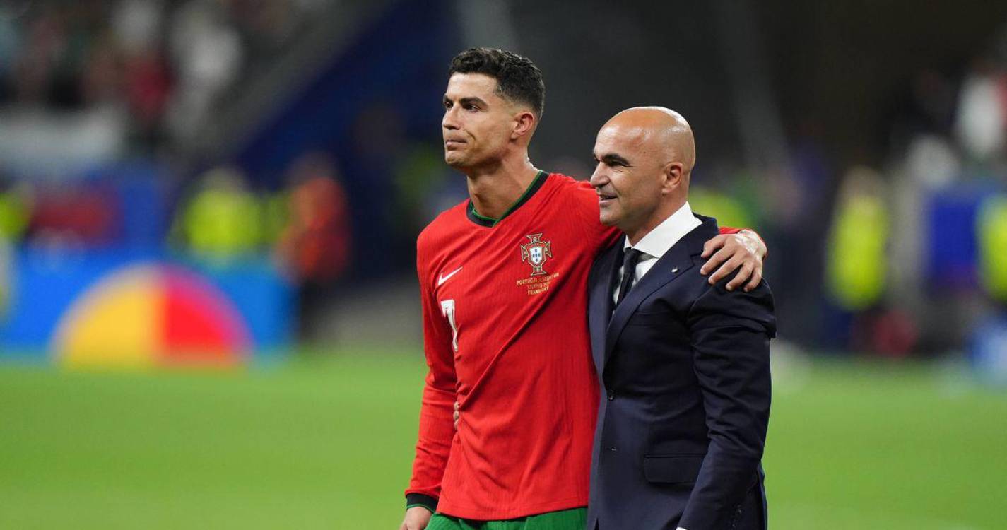 Martínez: “Tenho informação confidencial que mostra que Ronaldo foi bem utilizado no Europeu”