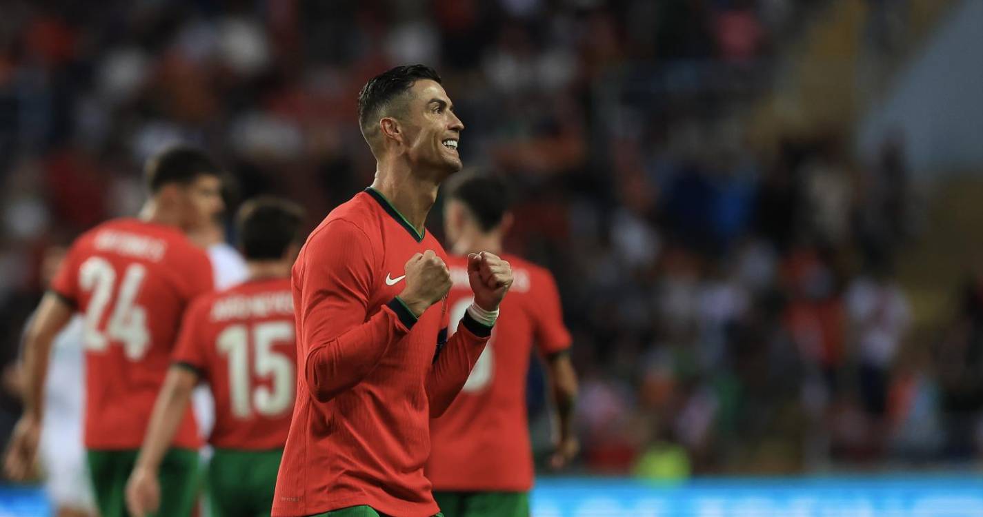 Euro2024: Ronaldo marca dois no particular com Irlanda