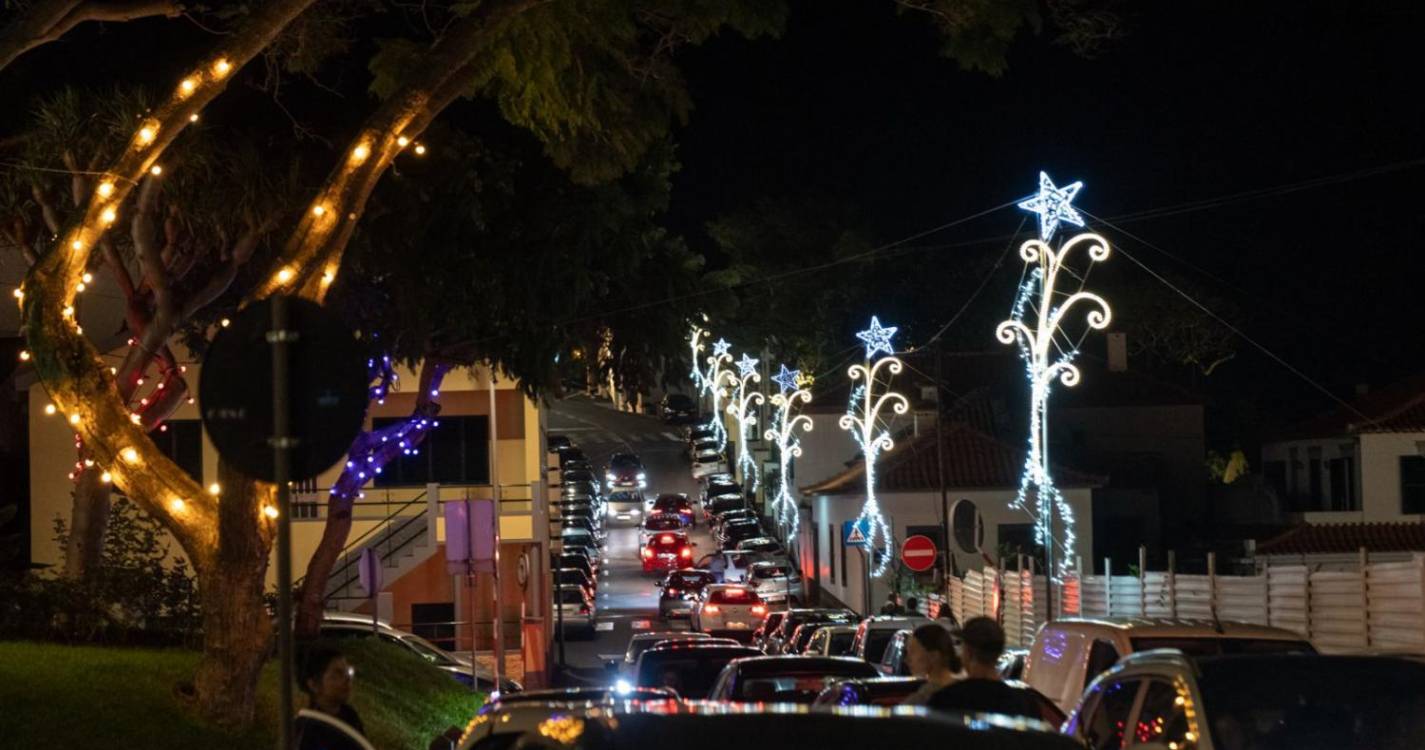 Veja a iluminação e decoração de Natal em Santa Cruz