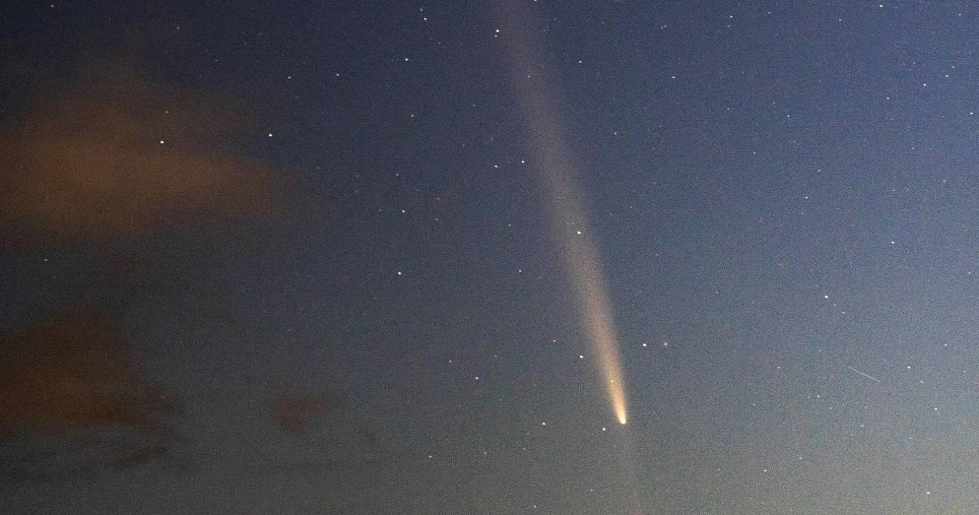 Cometa foi avistado esta noite nos céus da Madeira e do Porto Santo. Veja as imagens