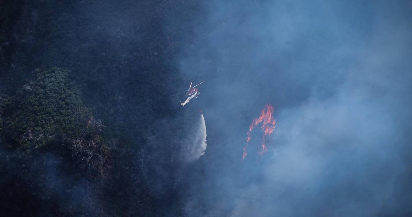 Incêndios: Foco da Lombada longe das habitações; Cordilheira Central com chamas em zonas de difícil acesso