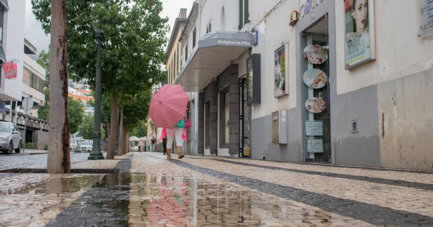 Um casaquinho e um guarda-chuva podem dar jeito