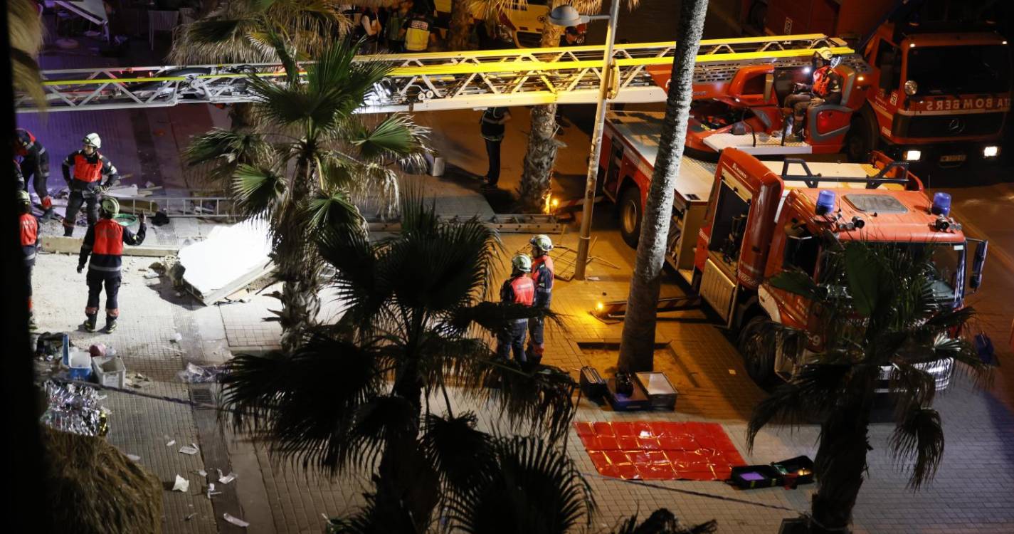 Pelo menos quatro mortos e 27 feridos em desabamento de restaurante em Maiorca