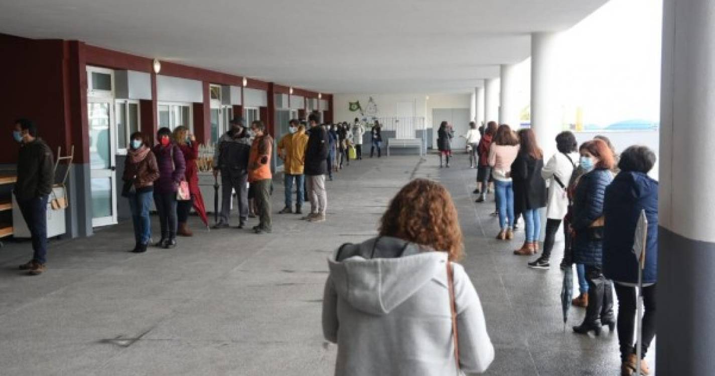 5096 docentes e não docentes do Funchal já estão a ser testados à Covid-19 (com fotos)