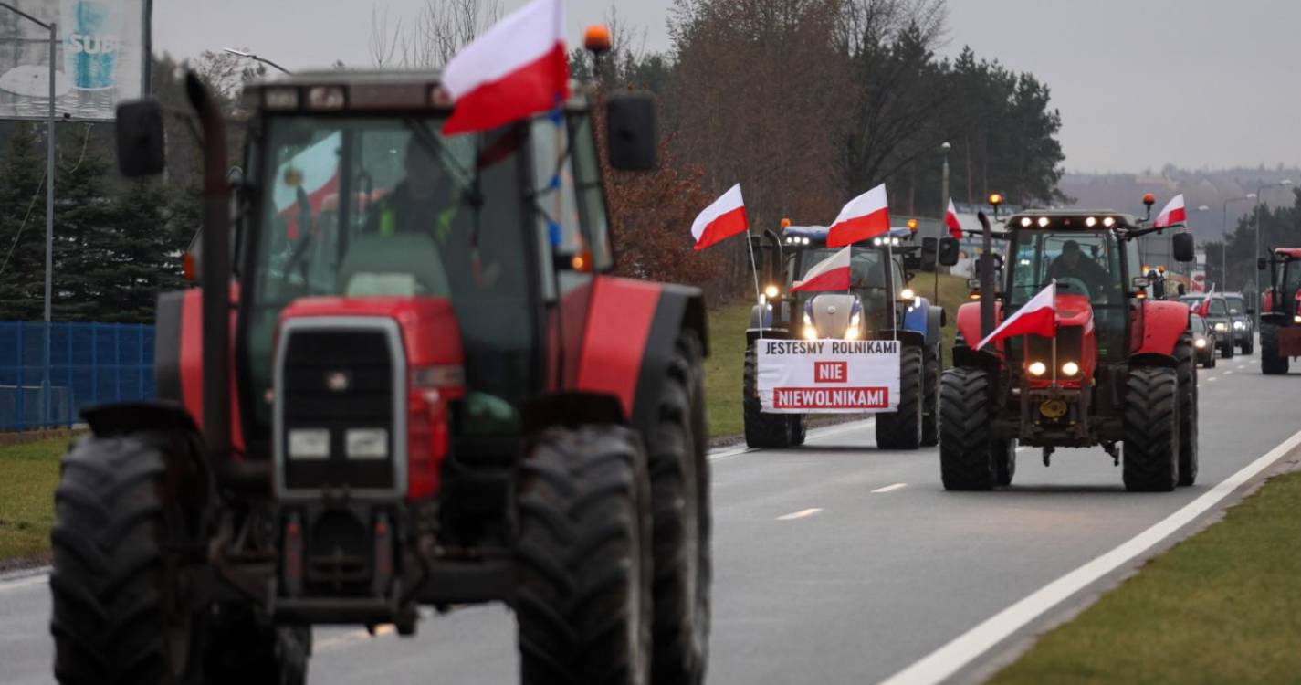 UE/Agricultores: Polacos anunciam fim dos bloqueios na fronteira com Alemanha