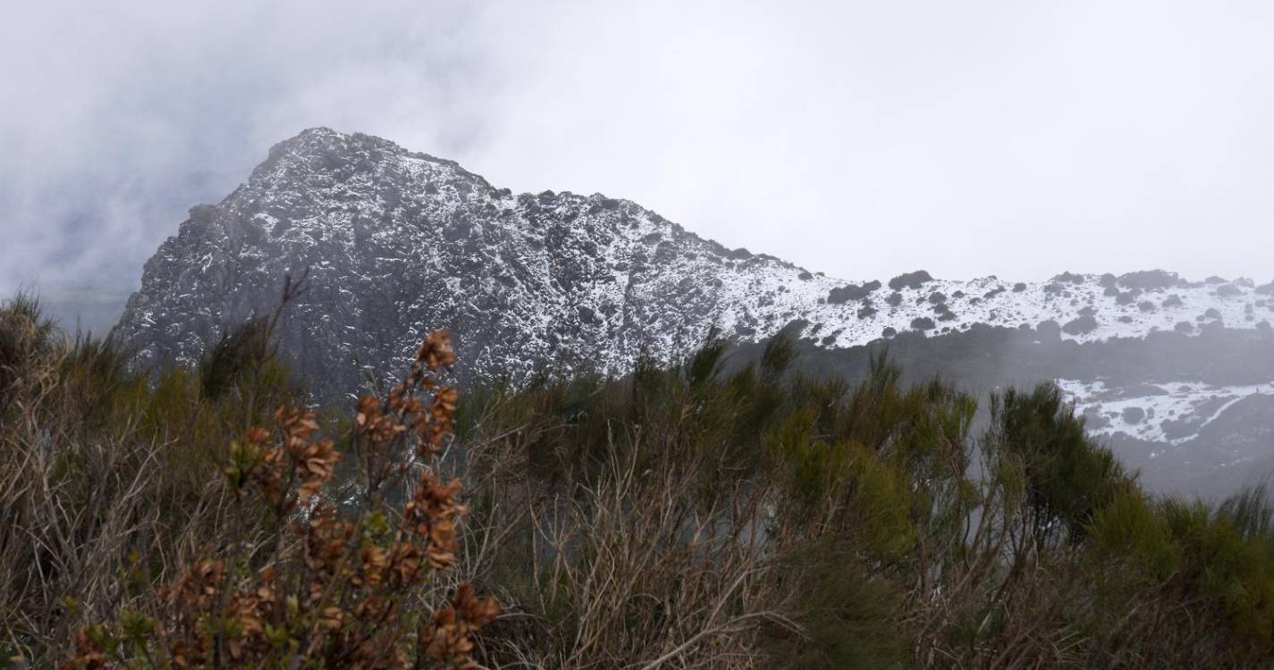 Possibilidade de queda de neve nos pontos altos da Madeira neste último dia do ano