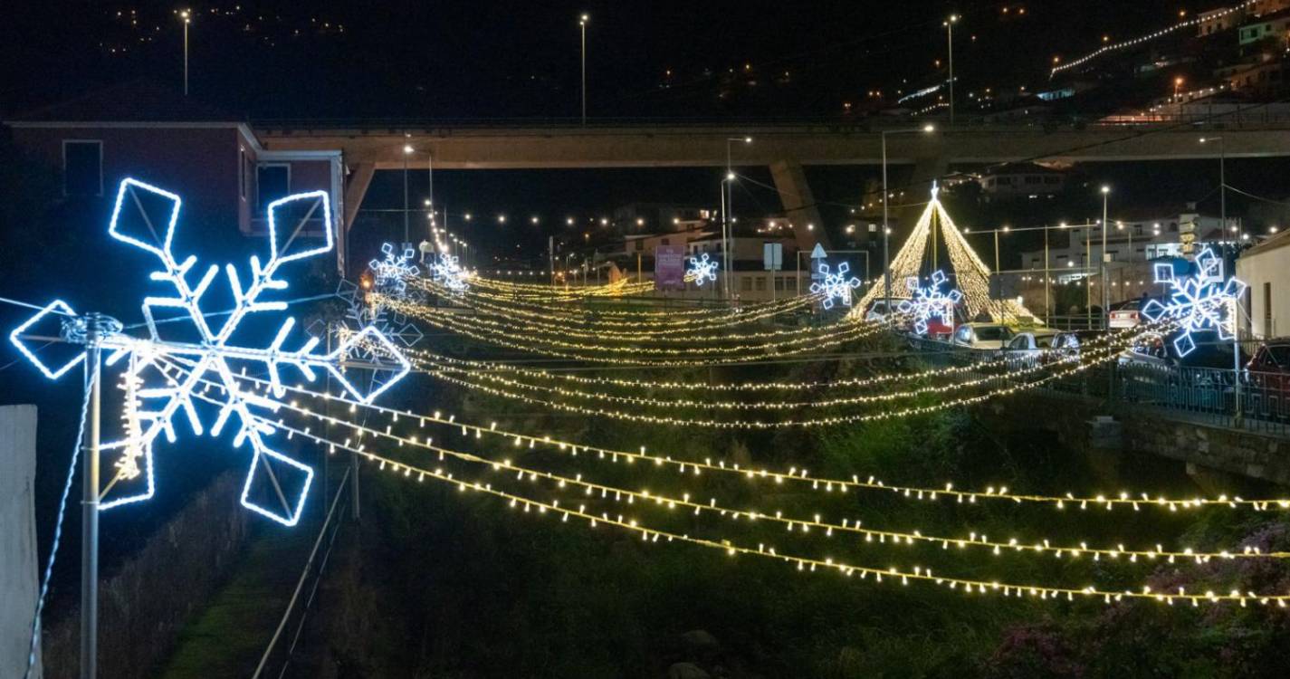 Veja a iluminação e decoração de Natal em Santa Cruz