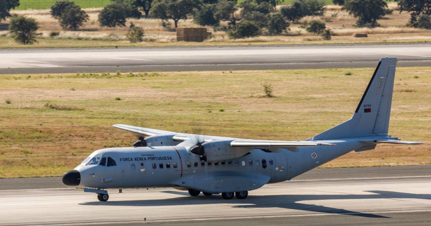 Força Aérea transportou doente entre o Porto Santo e a Madeira