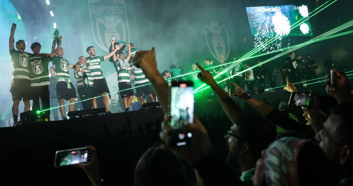 Sporting campeão: Festa de arromba e promessa de bicampeonato (com fotos e vídeos)