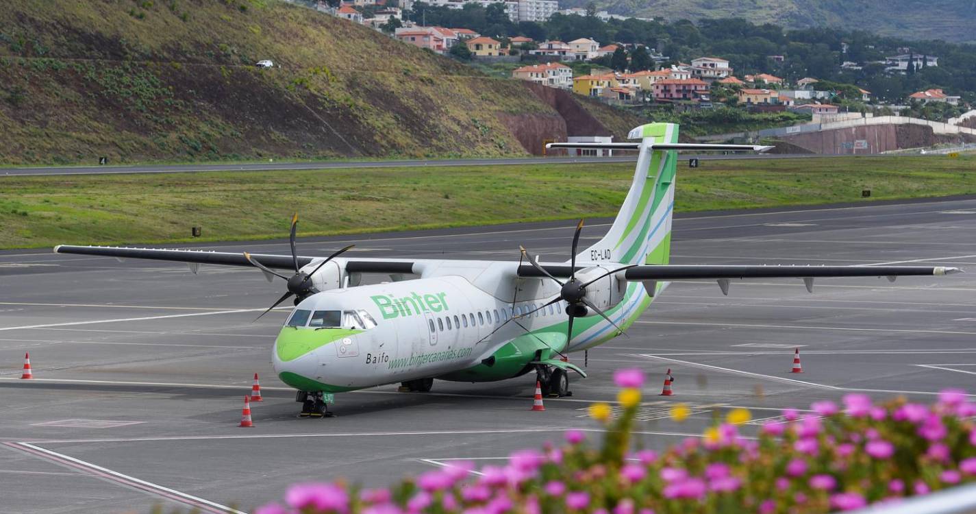 Binter vai continuar a assegurar rota aérea entre Porto Santo e Funchal