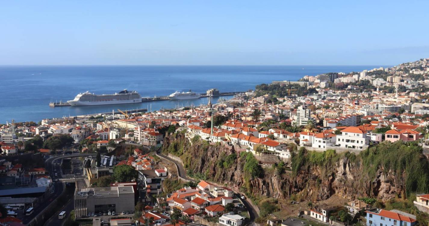 Dois navios trazem 4.206 pessoas ao Funchal