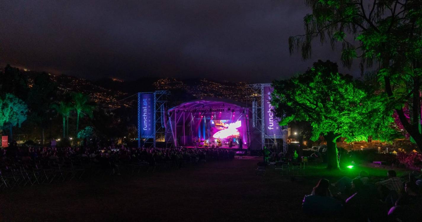 Funchal Jazz: Centenas no primeiro dia de atuações no Parque de Santa Catarina