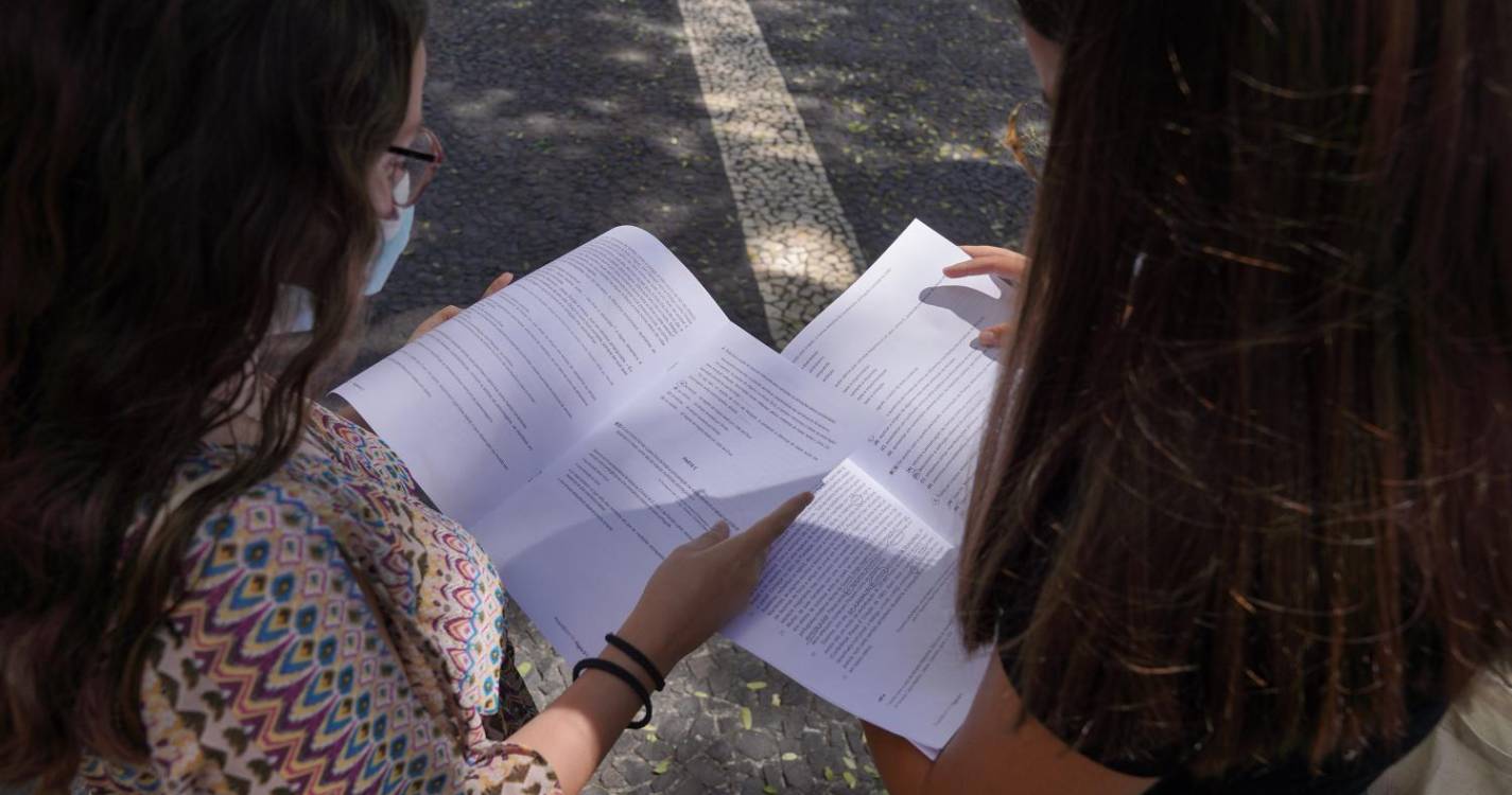 Exames nacionais de Inglês e Desenho A com participações de 66,6% e 89,9%, respetivamente