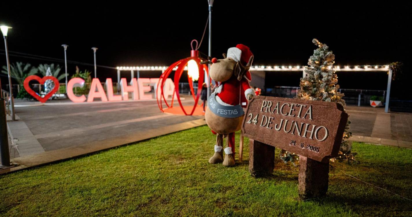 Calheta já vive a magia do Natal (com fotos)