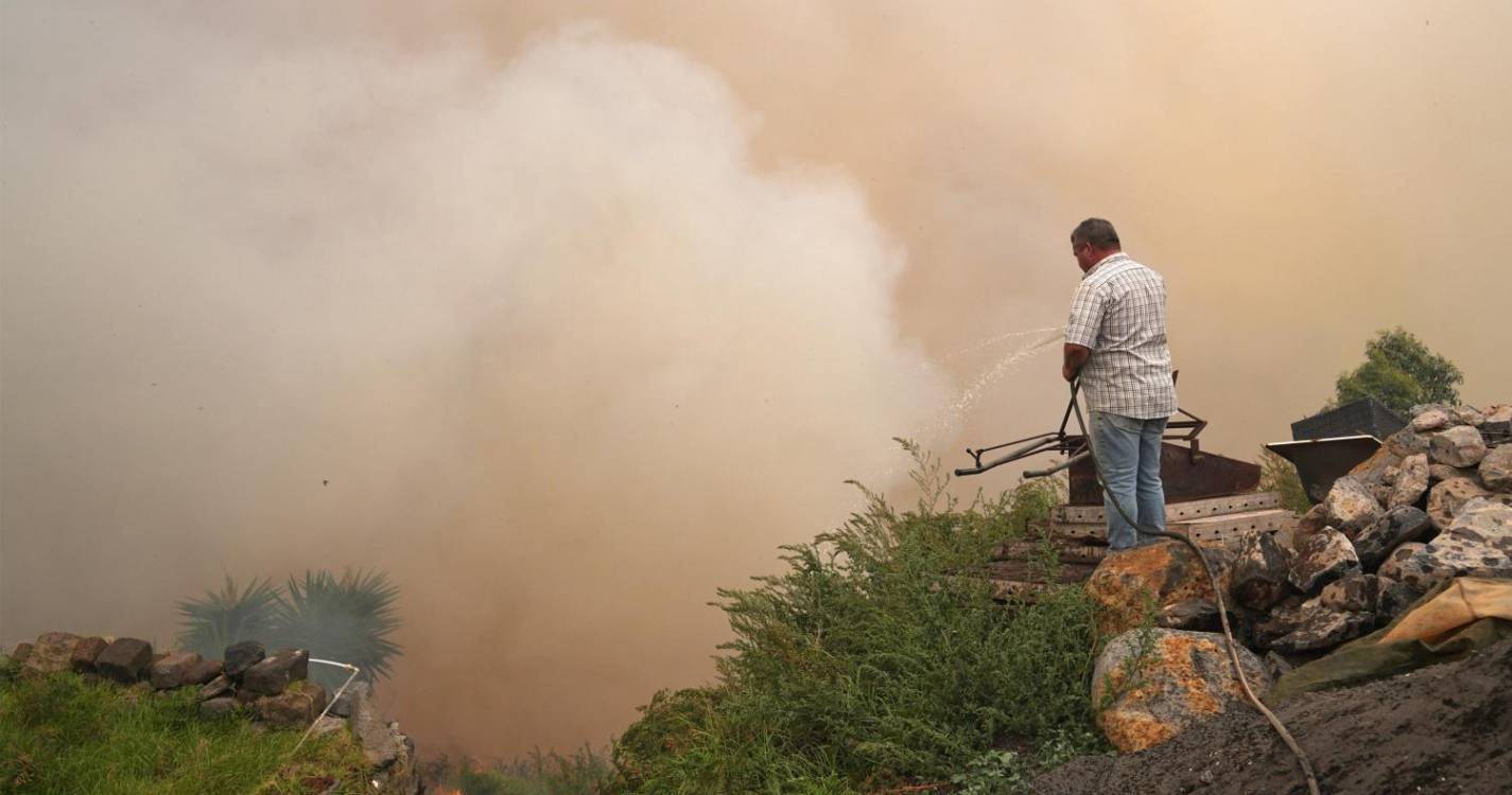 Madeira mantêm-se sob aviso amarelo de calor e em perigo de incêndio