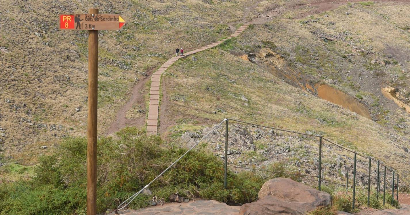 Turista resgatada após doença súbita na Vereda da Ponta de São Lourenço