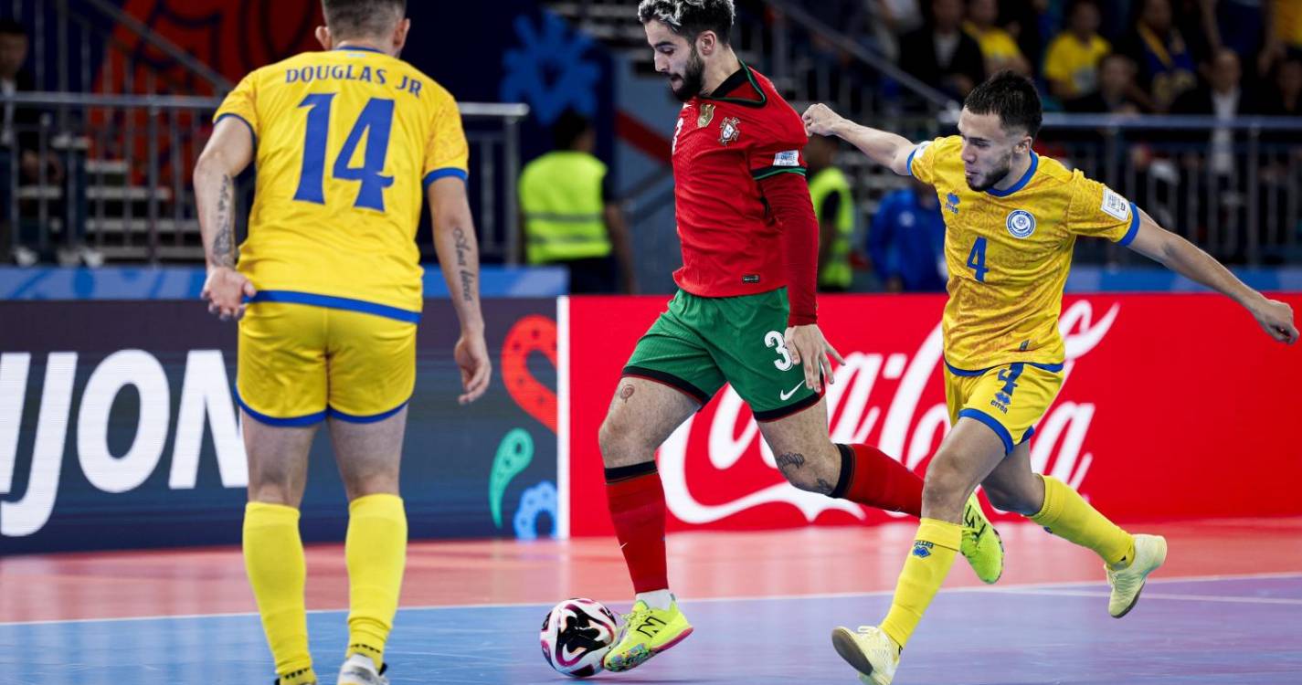 Futsal/Mundial: Portugal eliminado pelo Cazaquistão