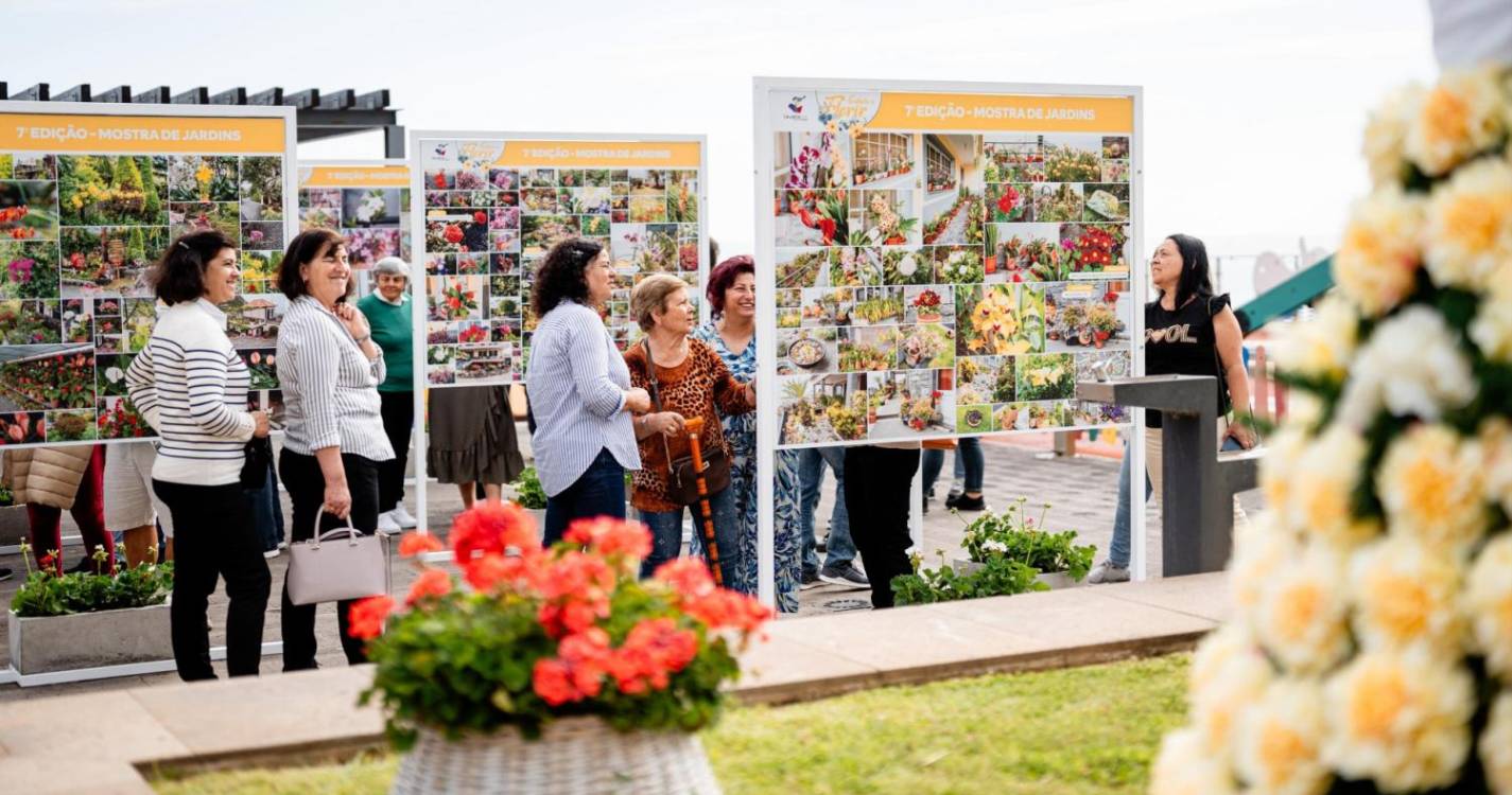 Mais de 50 jardins em exposição na Calheta