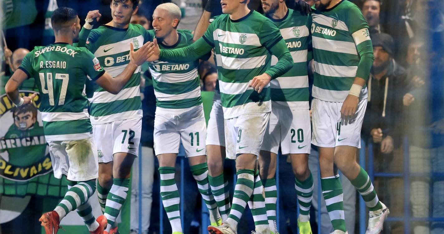 I Liga: Sporting começou a perder mas vence por 5-2