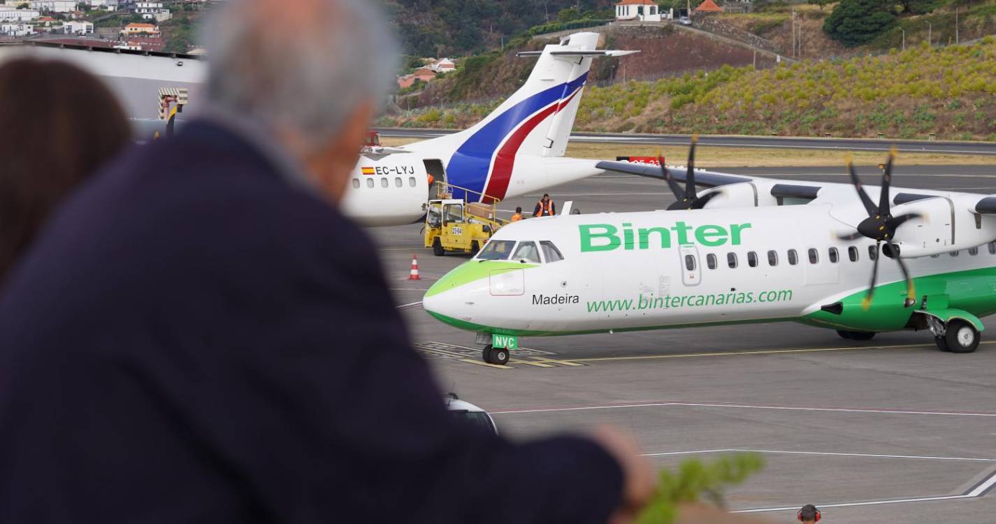 Cancelados voos da Binter entre Porto Santo e a Madeira